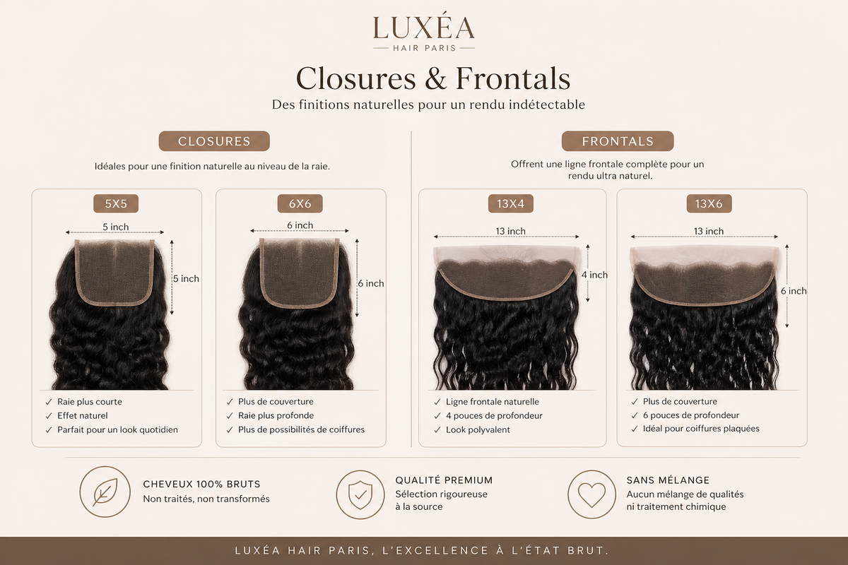 Closures Indiennes — Raw Hair