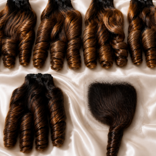 Tissage Vietnamien — Lua Bouncy Wave Raw Hair — Donneur Unique