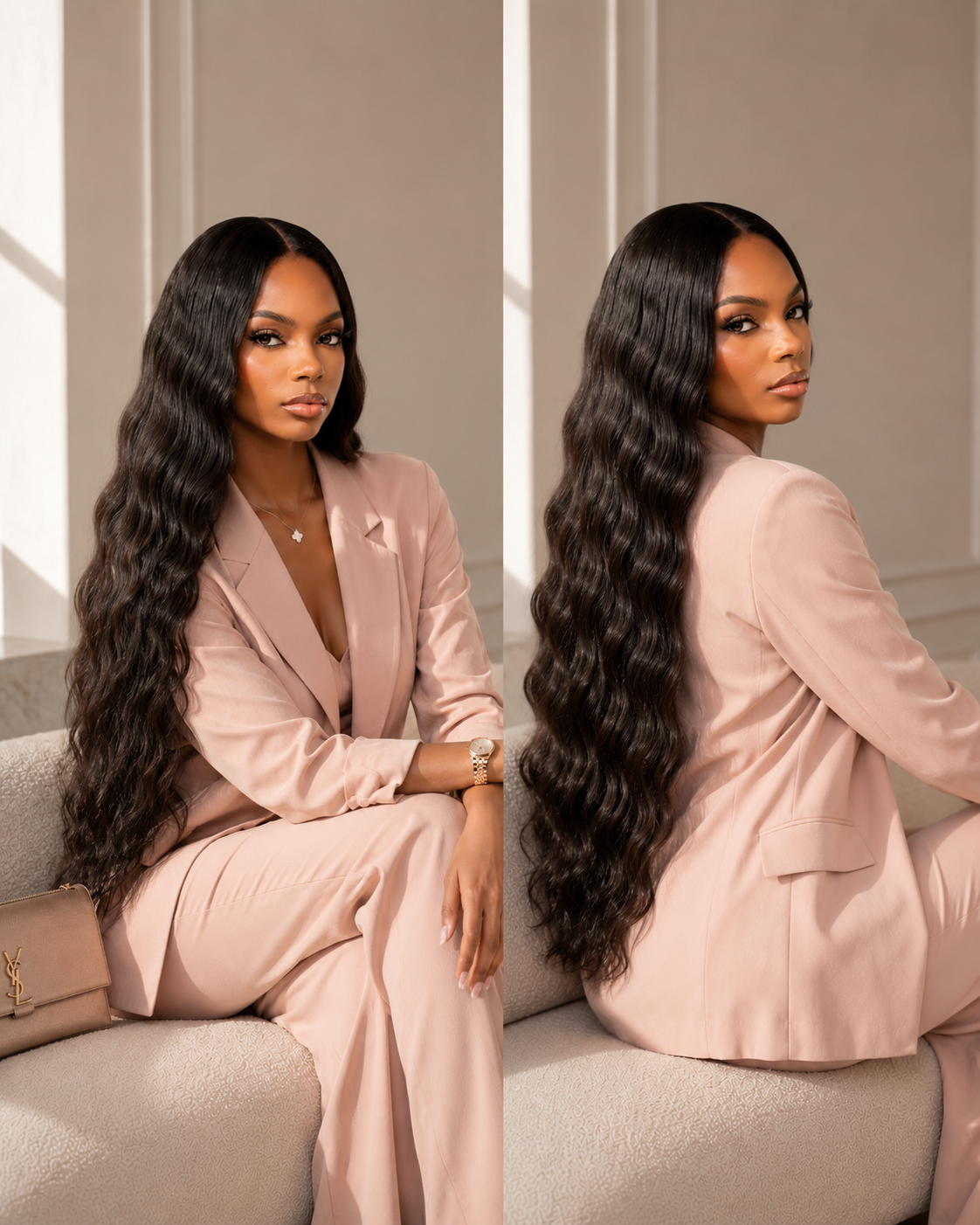 Flip Over Wavy Raw Hair — Donneur Unique