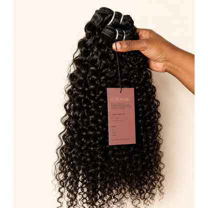 Pack Curly Indien — 2 Bundles + Closure 6x6 | Donneur Unique