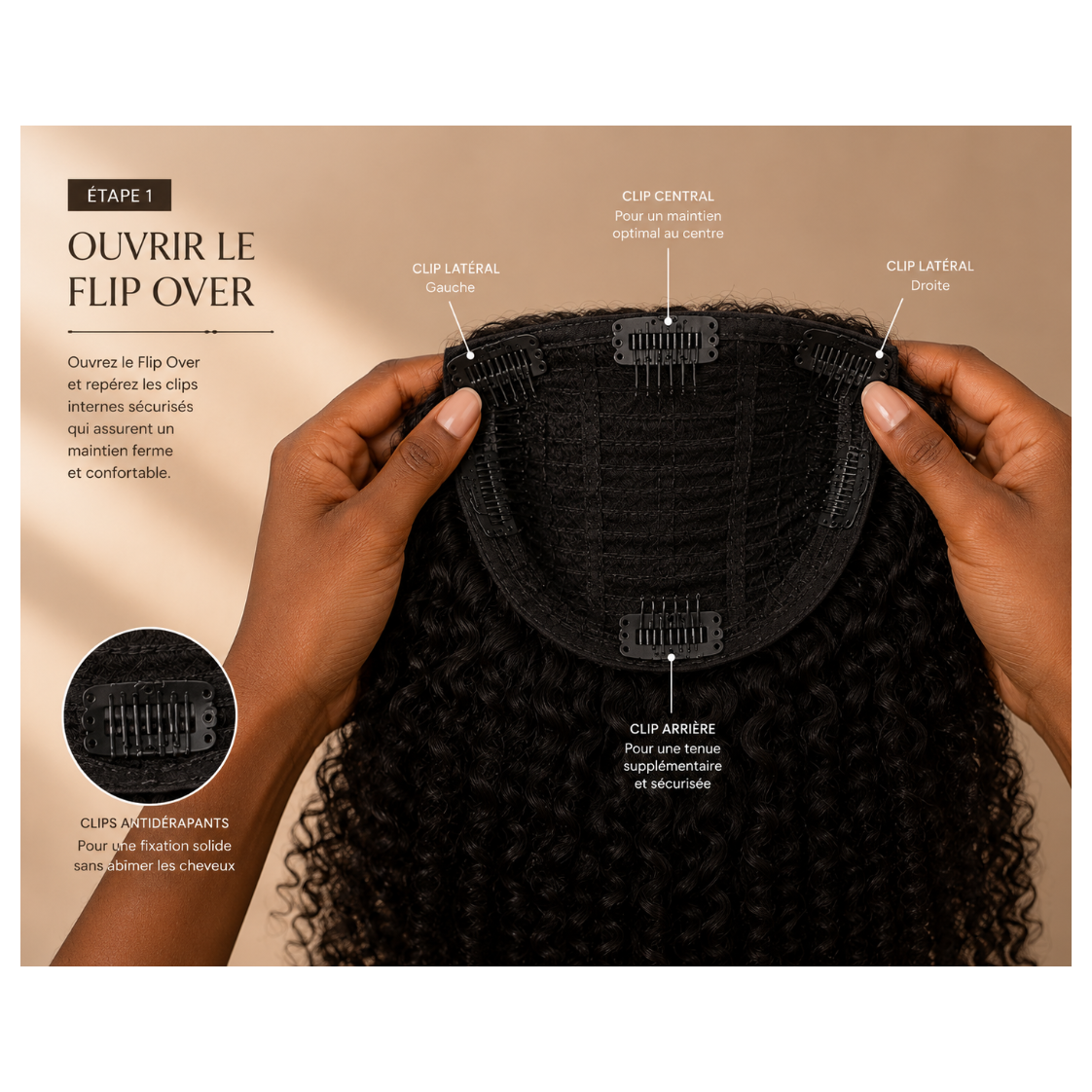Indian Curly Flip Over Raw Hair — Donneur Unique