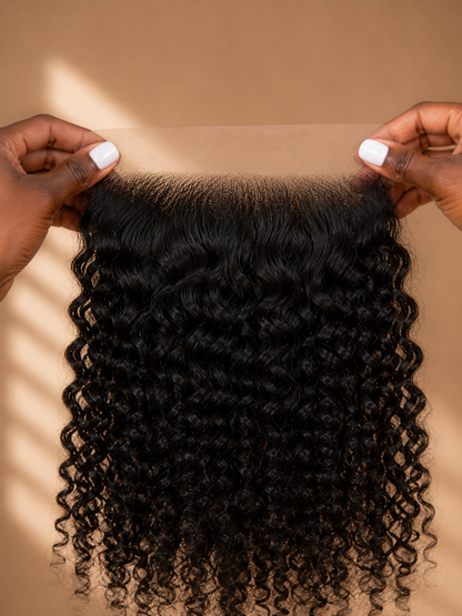 Lua — Frontal 13x4 Vietnamienne HD Curly (Raw Hair)