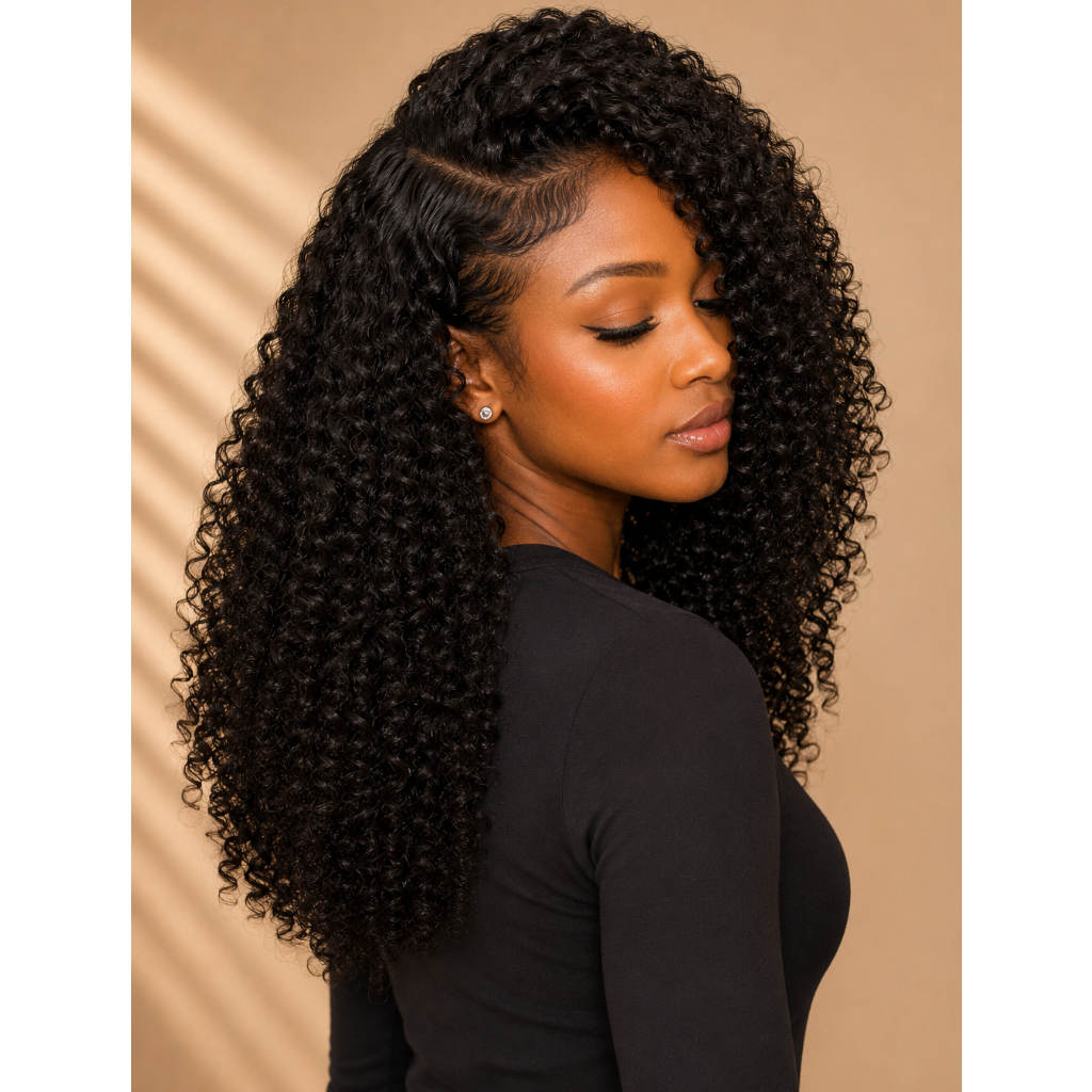 Indian Curly Flip Over Raw Hair — Donneur Unique