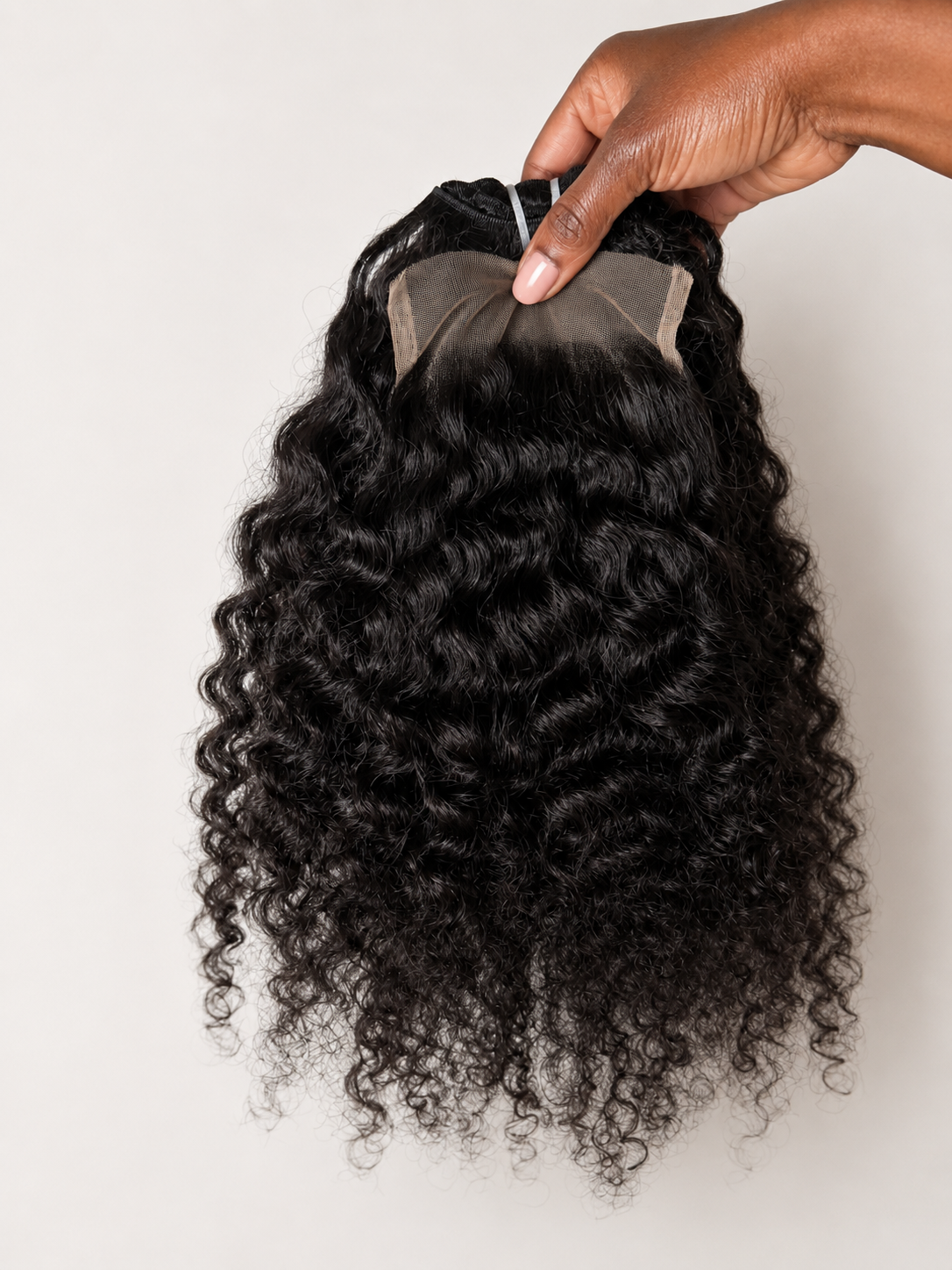 Pack Curly Indien — 2 Bundles + Closure 6x6 | Donneur Unique