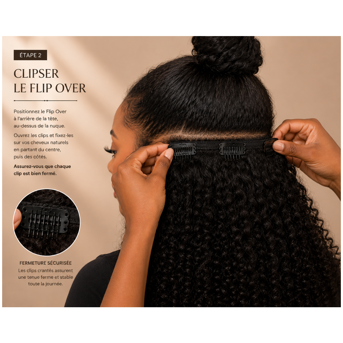 Indian Curly Flip Over Raw Hair — Donneur Unique