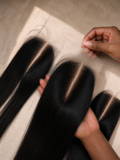 Lua — Closure 6x6 Vietnamienne HD Straight Raw Hair — Donneur Unique