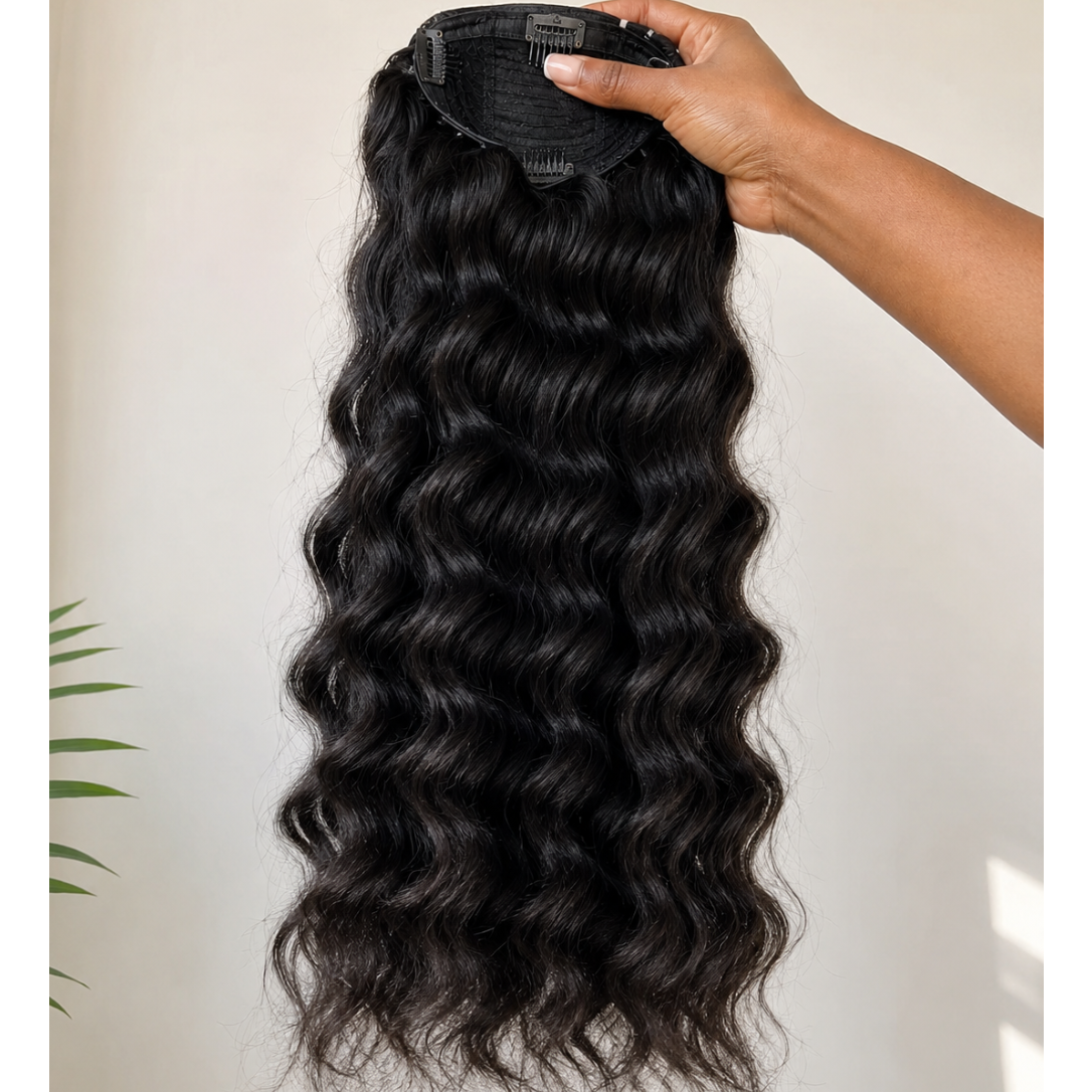 Flip Over Wavy Raw Hair — Donneur Unique
