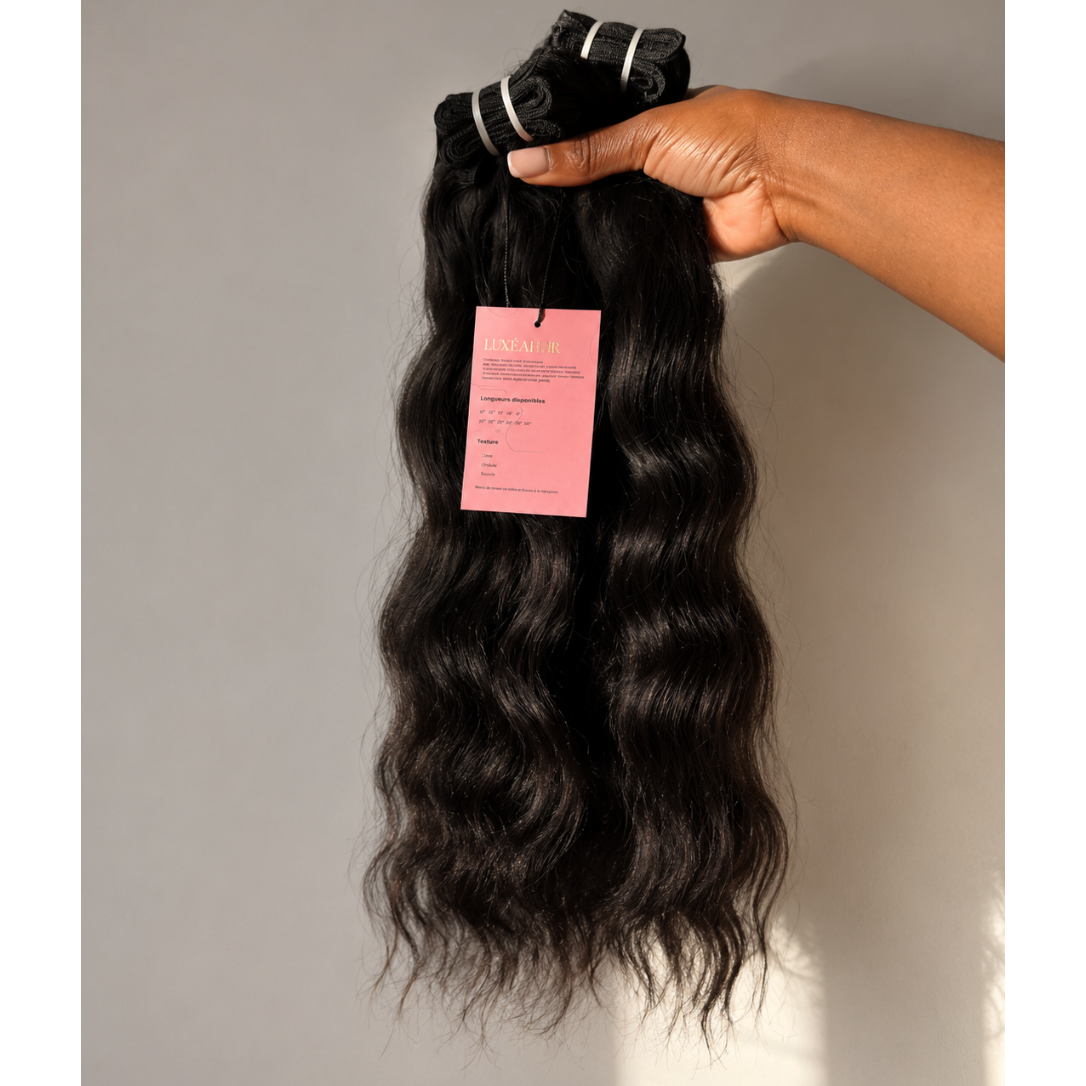 Flip Over Wavy Raw Hair — Donneur Unique