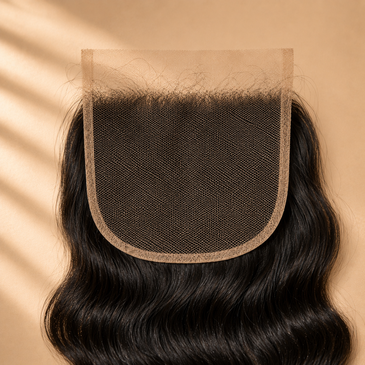 Closure 6x6 Indienne HD Body Wave Raw Hair — Donneur Unique