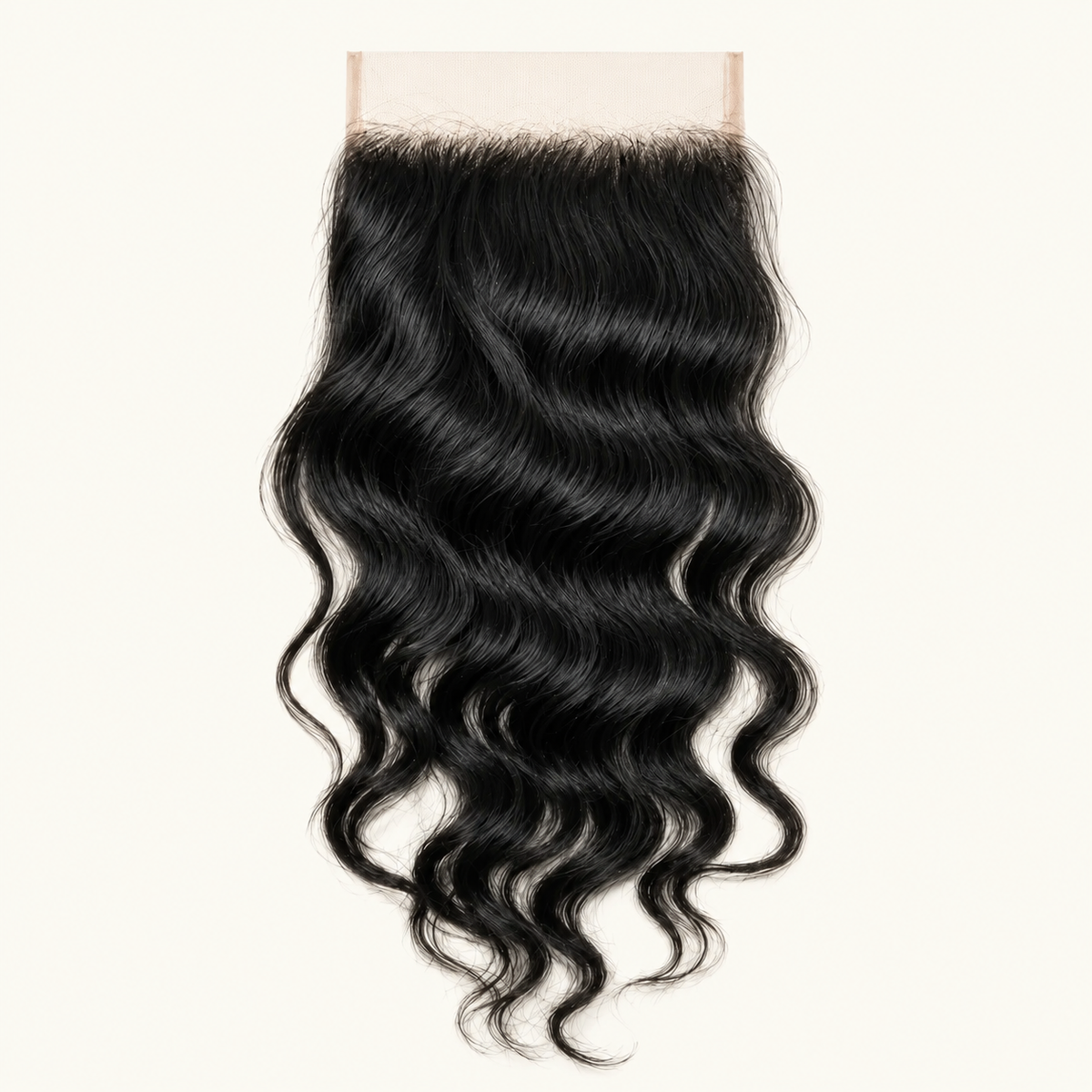 Closure 6x6 Indienne HD Body Wave Raw Hair — Donneur Unique
