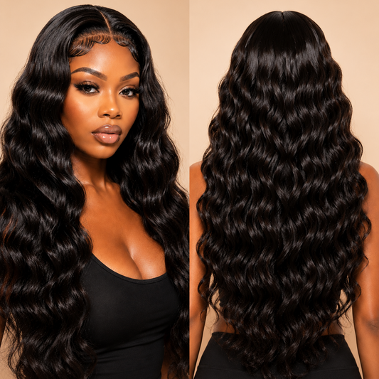 Flip Over Wavy Raw Hair — Donneur Unique