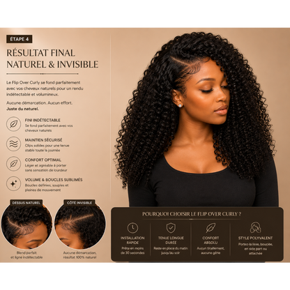 Indian Curly Flip Over Raw Hair — Donneur Unique