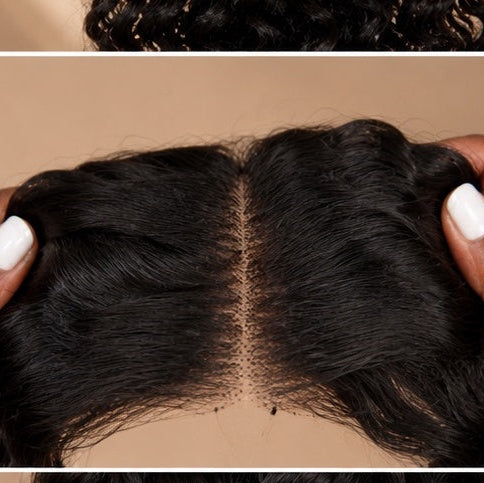 Closure 6x6 Indienne HD Curly Raw Hair — Donneur Unique