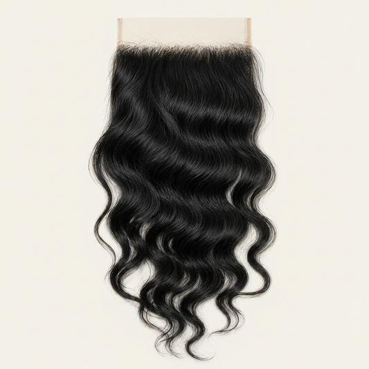 Closure 6x6 Body Wave - fond ivoire