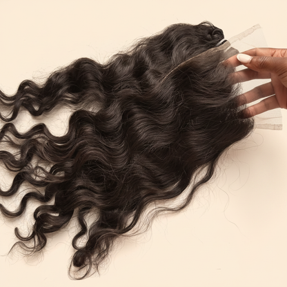Pack Body Wave Raw Hair Indien + Closure - fond ivoire Luxéa