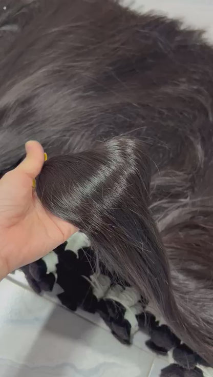 Raw Hair Vietnamese Black Signature - Lace Closure Premium | Single Drawn